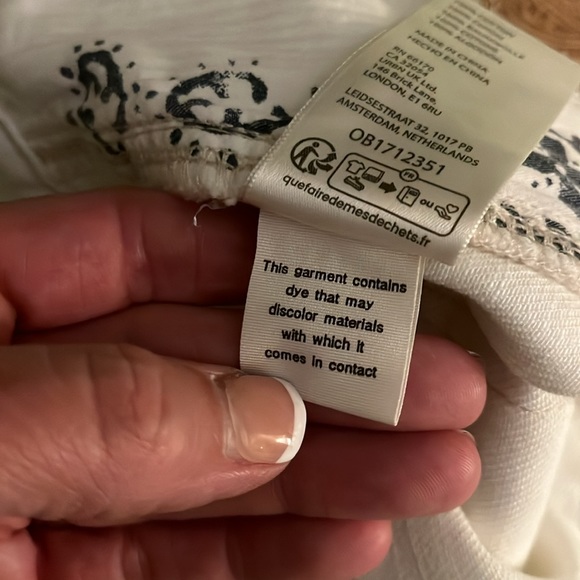 ✅✅🌷Free People “ We the Free” Ivy Mid Rise Short 31 Crystal Clear - Picture 10 of 11